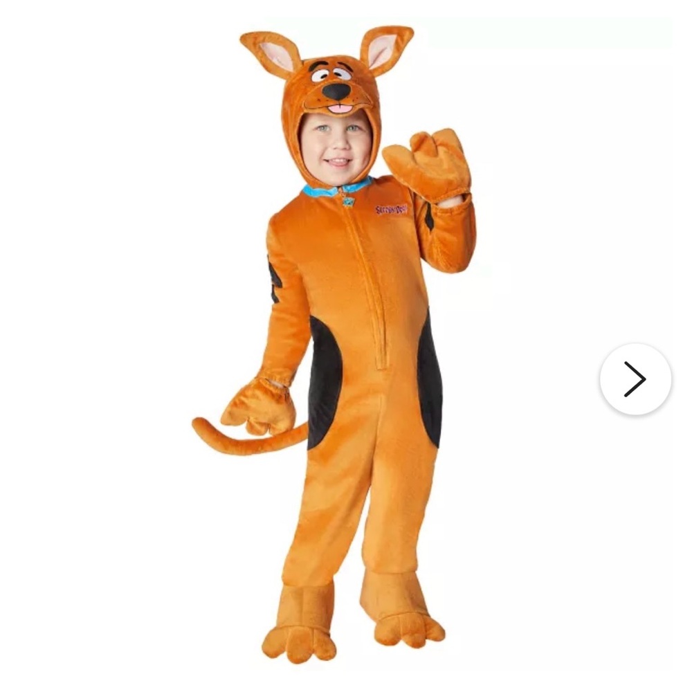 Toddler Scooby-Doo Costume only worn twice by my 2 year old.